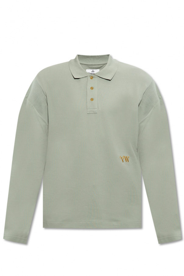 Vivienne westwood long outlet sleeved polo shirt